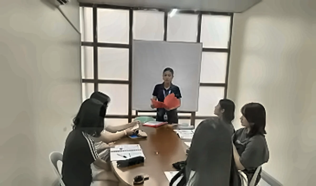 필리핀 영어캠프 수업 모습